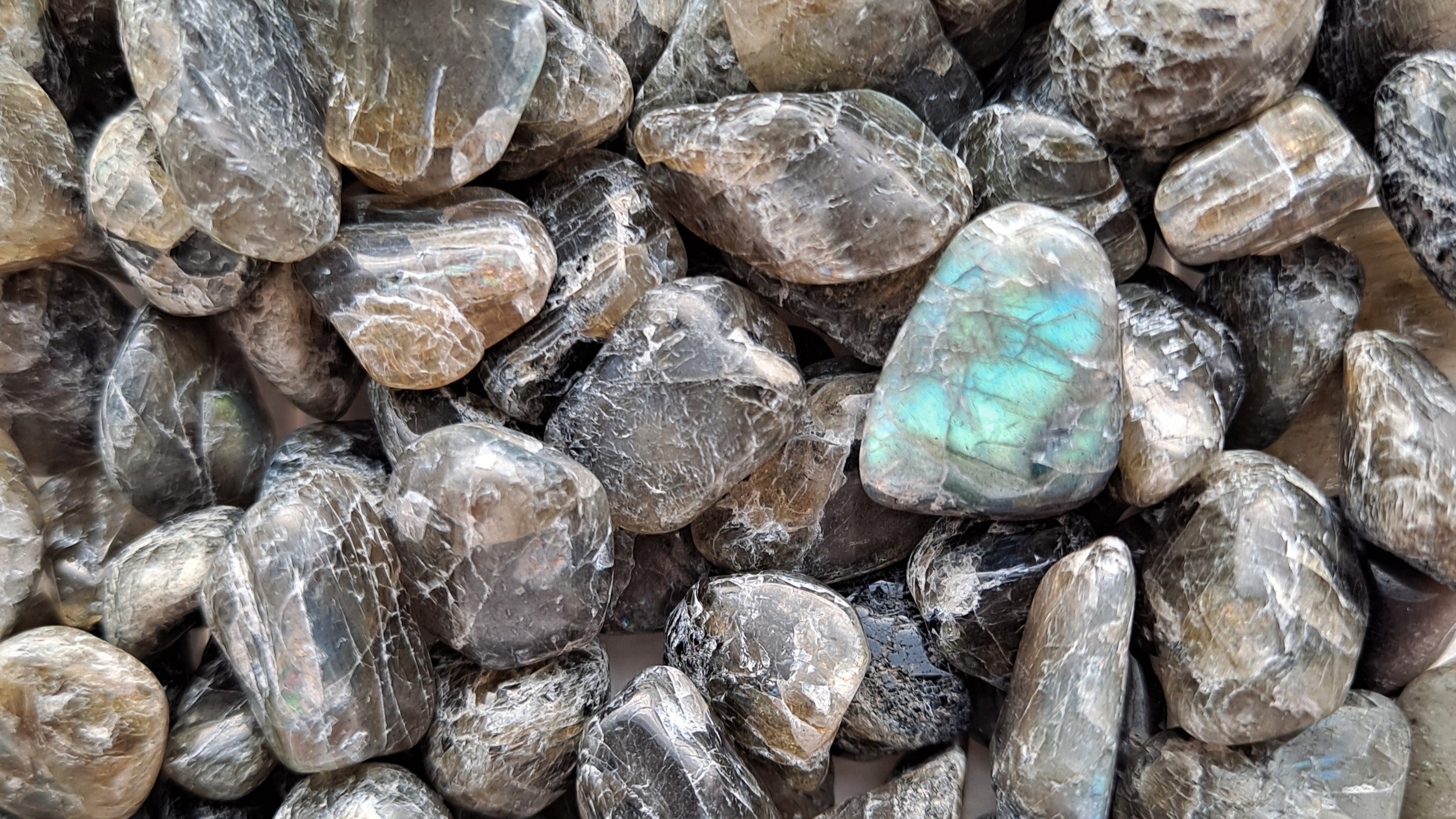 Labradorite Gemstone Crystal Healing Bracelet - Etsy
