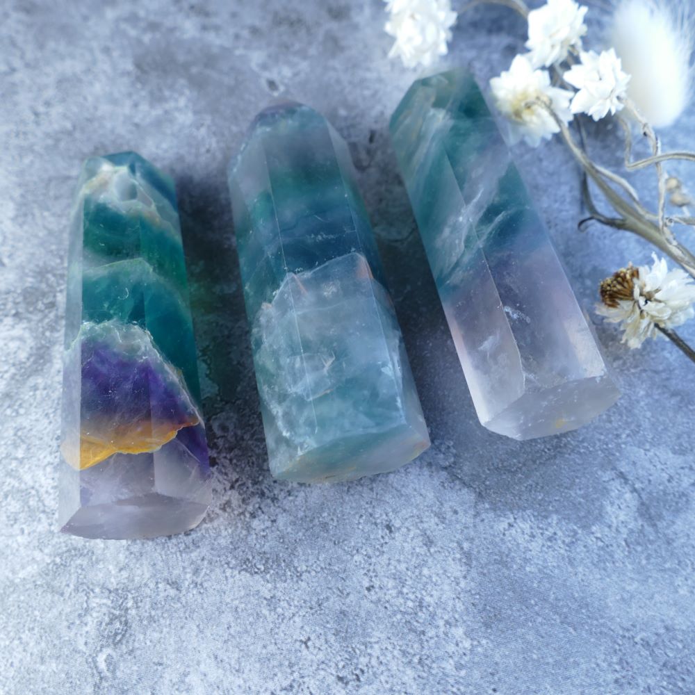 Rainbow Fluorite Tower offers