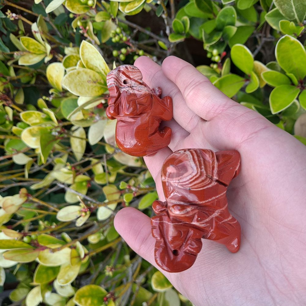 red jasper healing crystals hand carved elephant dumiscrystals